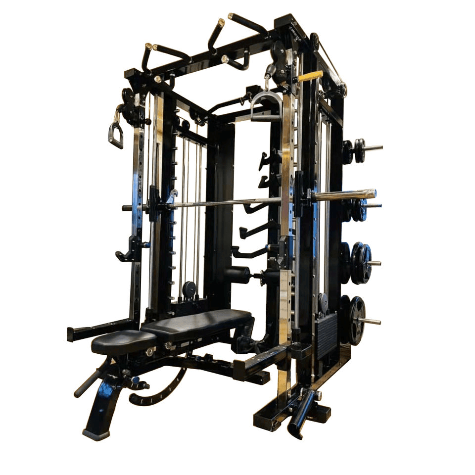 UL-E1010 Multi-Functional Smith Machine (3 sets weight stacks)